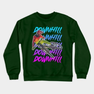 Downhill Mountain bike Crewneck Sweatshirt